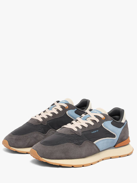 Sneakers Uit Leder Hoff Grijs men 22602403 ander zicht 1