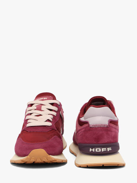 Sneakers Uit Leder Hoff Rood women 22602408 ander zicht 2