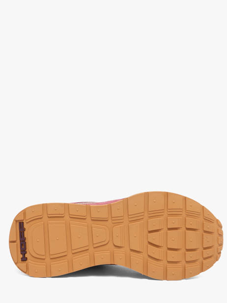 Sneakers Uit Leder Hoff Rood women 22602408 ander zicht 4
