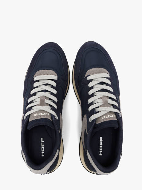 Sneakers Uit Leder Hoff Blauw men 22602409 ander zicht 3