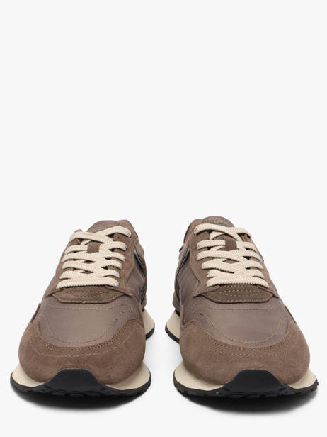 Sneakers Uit Leder Hoff Bruin men 22602410 ander zicht 2