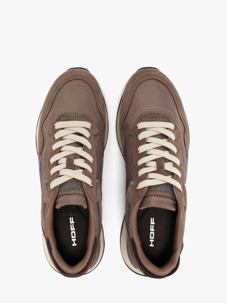 Sneakers Uit Leder Hoff Bruin men 22602410 ander zicht 3