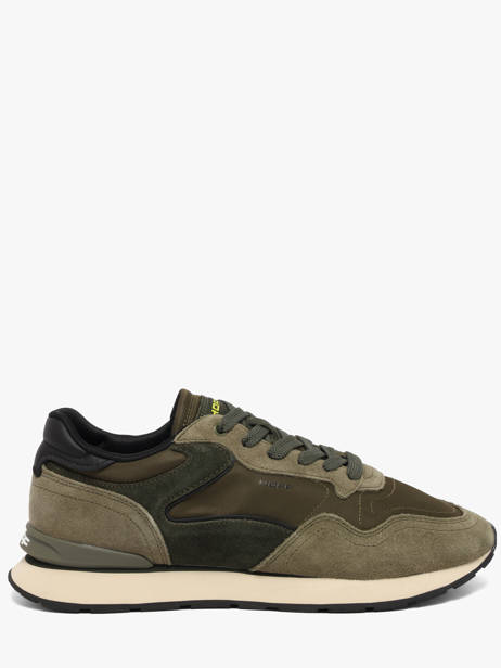 Sneakers Uit Leder Hoff Groen men 22602411