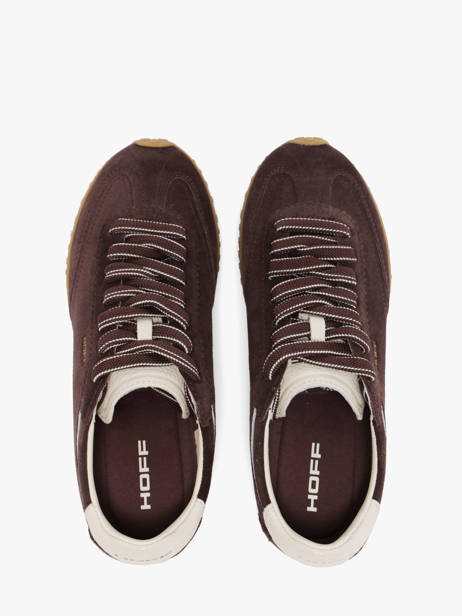 Sneakers Uit Leder Hoff Bruin women 22661420 ander zicht 3