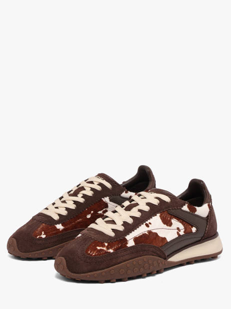 Sneakers Uit Leder Hoff Bruin women 22659412 ander zicht 1