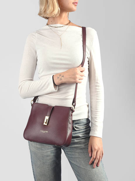 Cross Body Tas Milano Horizon  Leder Lancaster Rood milano horizon  85 ander zicht 1