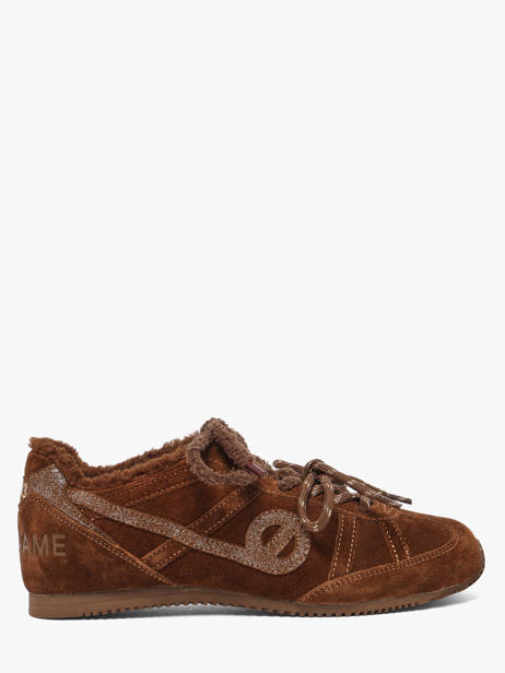 Sneakers Uit Leder No name Groen women TNERSC04