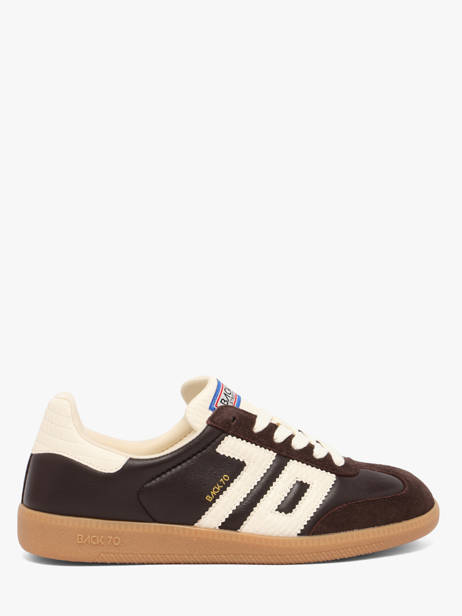 Sneakers Uit Leder Back 70 Bruin women 308