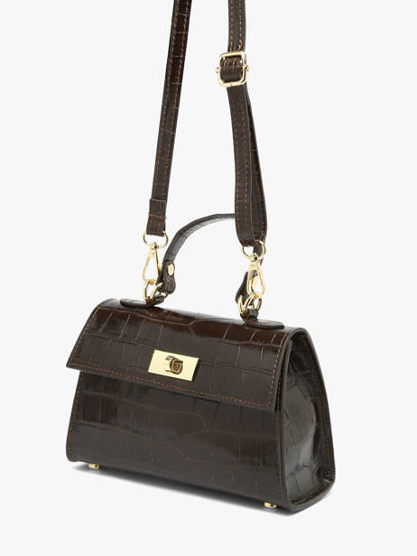Cross Body Tas Milano Bruin cocco balo CB25116 ander zicht 2