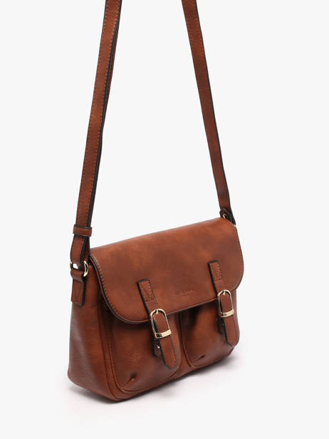 Cross Body Tas Toscane Hexagona Bruin toscane 579732 ander zicht 2