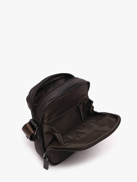 Cross Body Tas Hexagona Bruin travel light 2920107 ander zicht 2