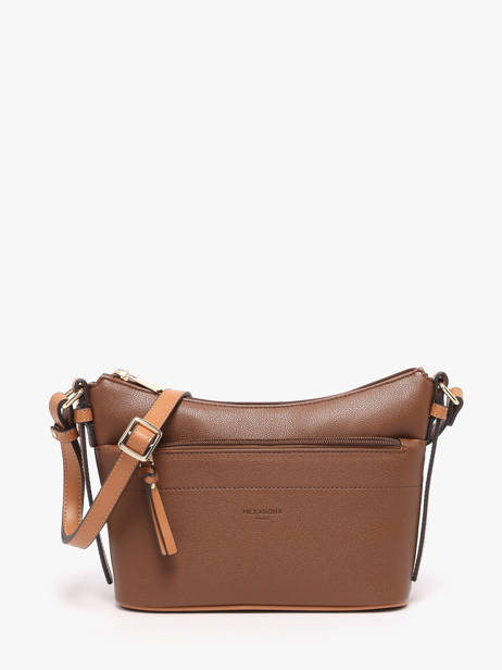 Cross Body Tas Mae Hexagona Bruin mae 5620321