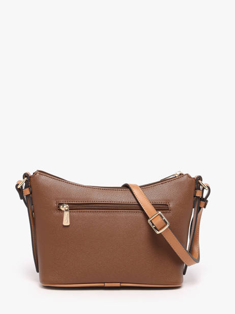Cross Body Tas Mae Hexagona Bruin mae 5620321 ander zicht 3