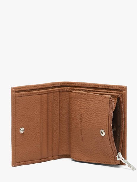 Bifold Portefeuille Original N Leder Nathan baume Bruin original n 101N ander zicht 1