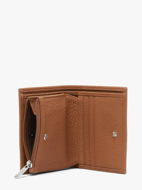 Bifold Portefeuille Original N Leder Nathan baume Bruin original n 101N ander zicht 2