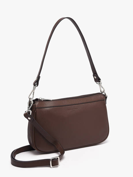 Cross Body Tas Confort Leder Hexagona Bruin confort 462348 ander zicht 1