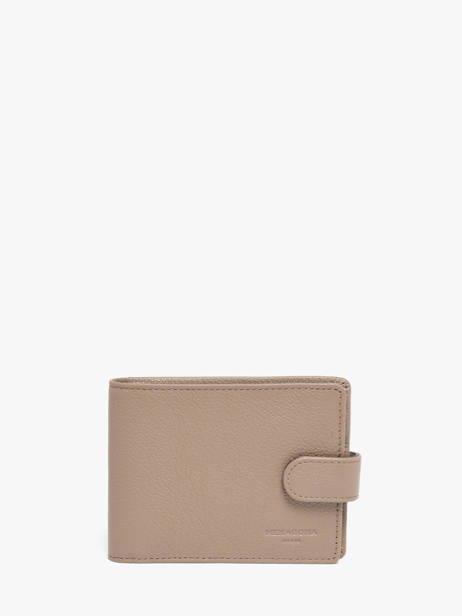 Portefeuille Leder Hexagona Beige confort 461050R