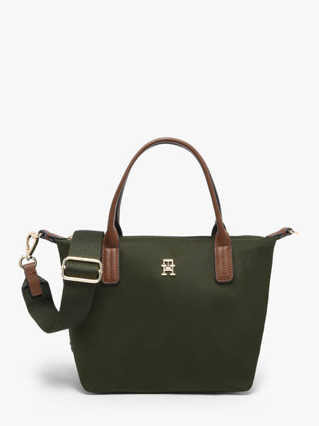 Cross Body Tas Popette Nylon Tommy hilfiger Groen popette AW17709