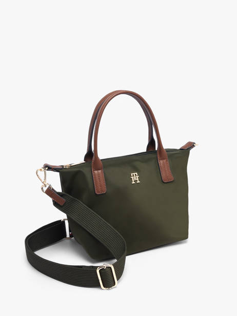 Cross Body Tas Popette Nylon Tommy hilfiger Groen popette AW17709 ander zicht 1