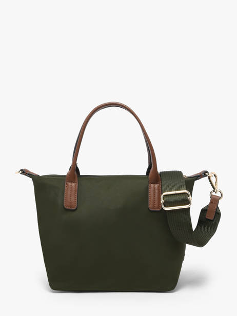 Cross Body Tas Popette Nylon Tommy hilfiger Groen popette AW17709 ander zicht 3