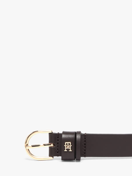 Riem Tommy hilfiger Bruin belt AW16836 ander zicht 1