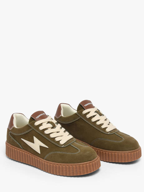 Sneakers Met Platformzool Vanessa wu Groen women BK2920KK ander zicht 1