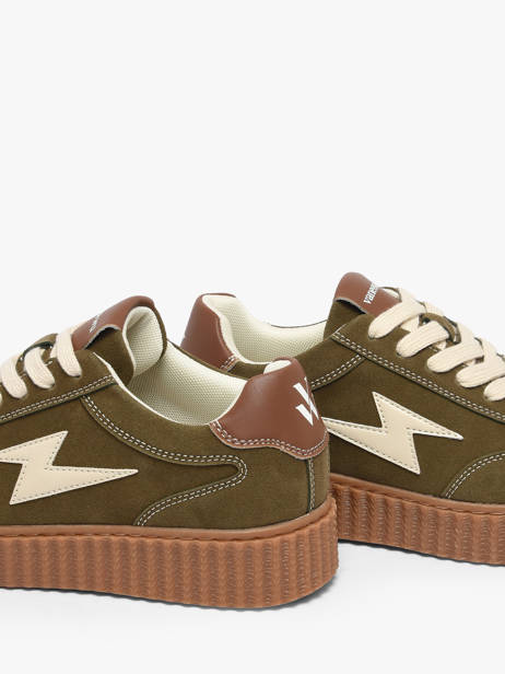Sneakers Met Platformzool Vanessa wu Groen women BK2920KK ander zicht 2