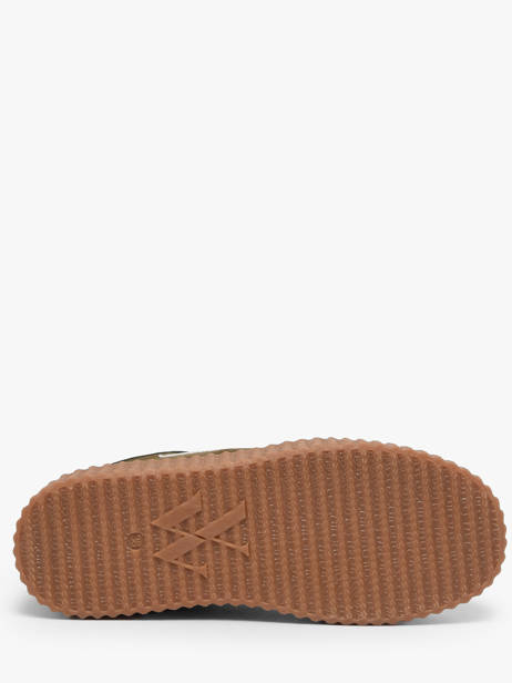 Sneakers Met Platformzool Vanessa wu Groen women BK2920KK ander zicht 4
