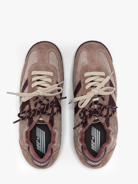Sneakers Uit Leder Mrp star Roze women 4 ander zicht 3