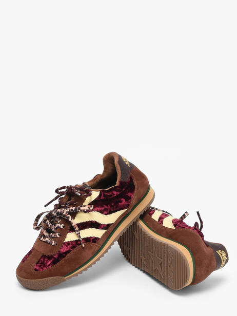 Sneakers Uit Leder Mrp star Rood women 10 ander zicht 2