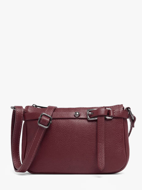 Cross Body Tas Caviar Milano Rood caviar G1421NO
