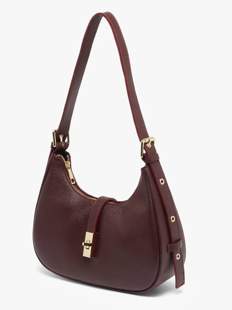 Hobo Caviar Leder Milano Bruin caviar CA26069 ander zicht 2