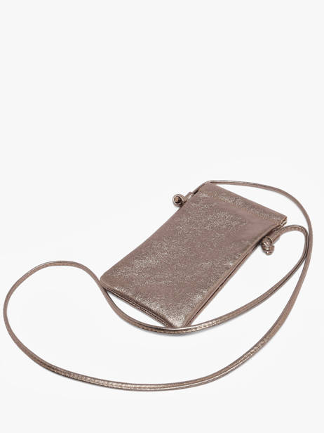 Cross Body Tas Nine Leder Milano Zilver nine NI26061 ander zicht 2