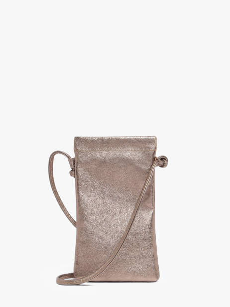 Cross Body Tas Nine Leder Milano Zilver nine NI26061 ander zicht 4