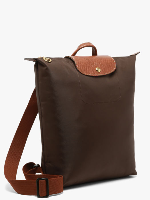 Longchamp Le pliage original Rugzak Bruin