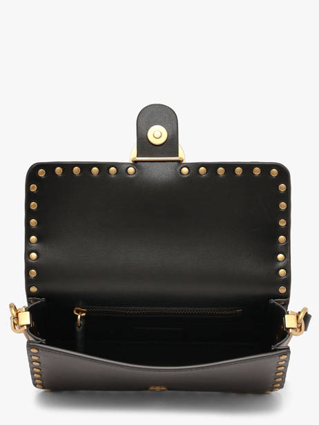 Cross Body Tas Love Bag Icon Leder Pinko Zwart love bag icon 7345A2JG ander zicht 3