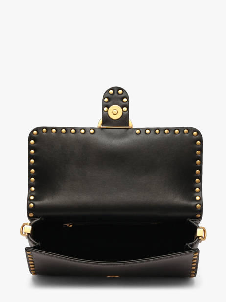 Cross Body Tas Love Bag Icon Leder Pinko Zwart love bag icon 7665A2JG ander zicht 3