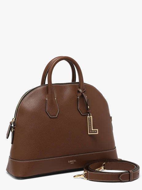 Handtassen Belleville Leder Lancel Bruin belleville A13736 ander zicht 2