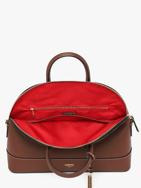 Handtassen Belleville Leder Lancel Bruin belleville A13736 ander zicht 4