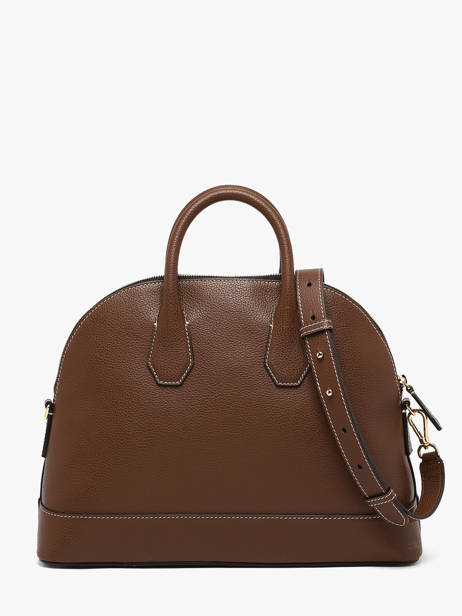 Handtassen Belleville Leder Lancel Bruin belleville A13736 ander zicht 5