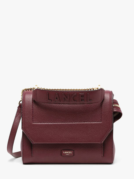 Handtas M Ninon Leder Lancel Violet ninon A09222