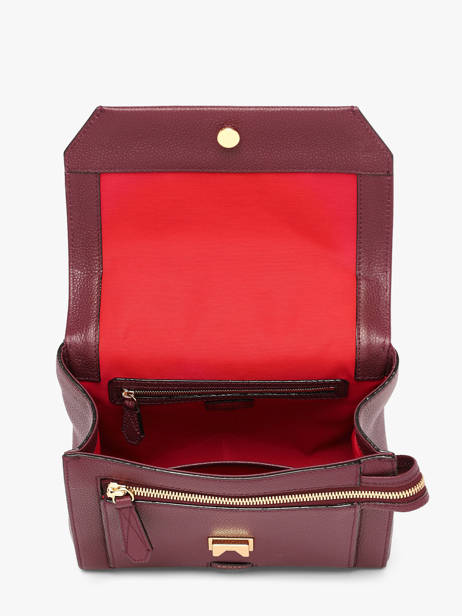 Handtas M Ninon Leder Lancel Violet ninon A09222 ander zicht 3