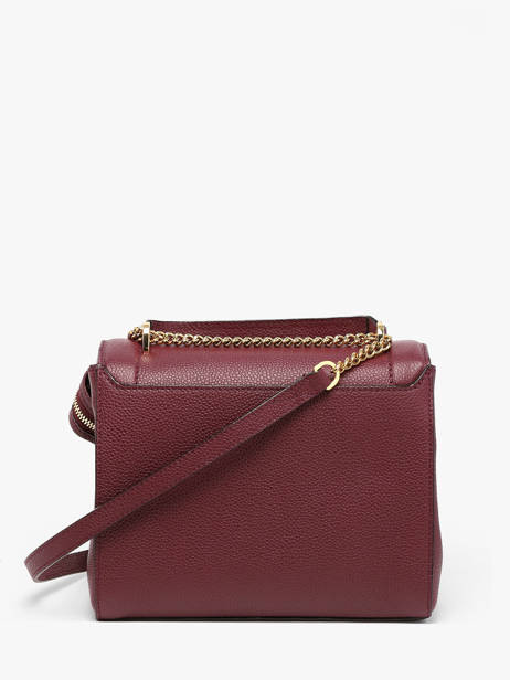Handtas M Ninon Leder Lancel Violet ninon A09222 ander zicht 4