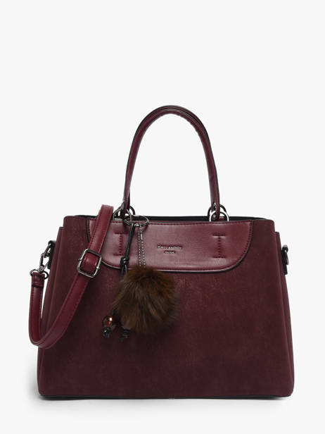 Handtas Suede Gallantry Violet suede 6