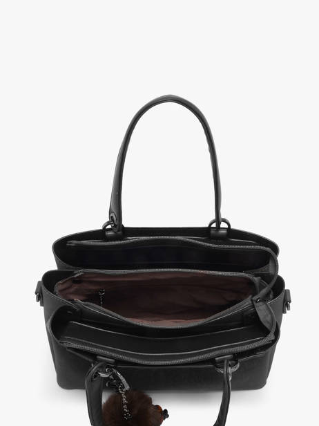 Handtas Suede Gallantry Zwart suede 6 ander zicht 1