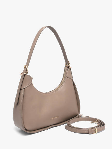 Schoudertas Saffiano David jones Beige saffiano 1 ander zicht 1
