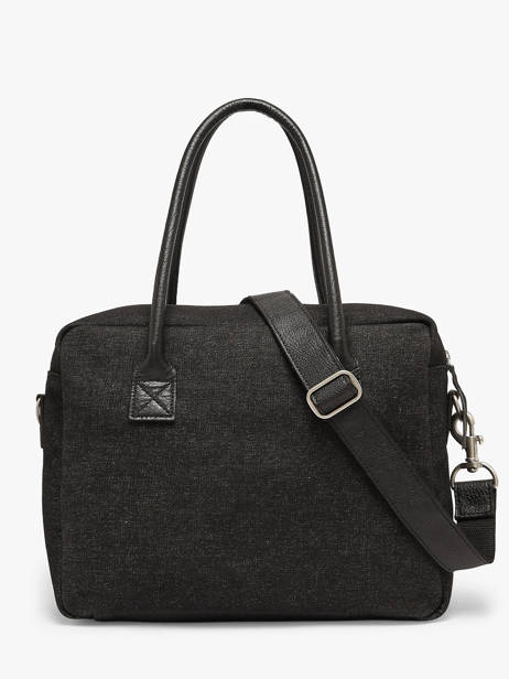 Handtas A4 Formaat Denim Paul marius Zwart denim DANDYDEN ander zicht 3