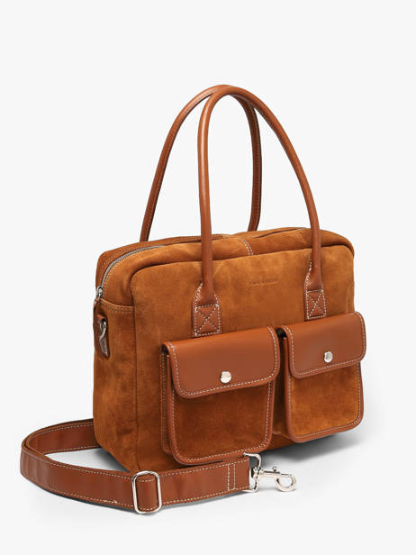 Handtas A4 Formaat La Suite Paul marius Bruin la suite DANDYSUI ander zicht 1