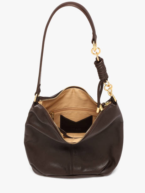 Schoudertas Vintage Leder Nat et nin Bruin vintage SORA ander zicht 3