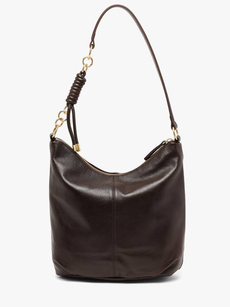 Schoudertas Vintage Leder Nat et nin Bruin vintage SORA ander zicht 4